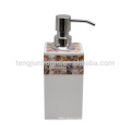 hotel accessories river shell mosaic soap dispenser pump